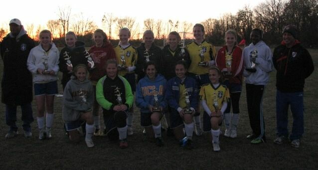 GU14 fall ball award photo